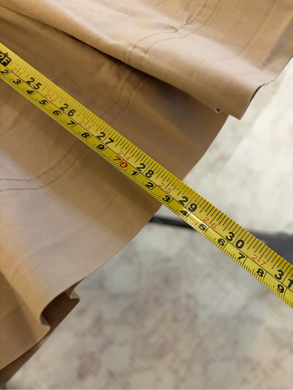 J. Crew Beige Button-Front Midi Skirt - Picture 5 of 10